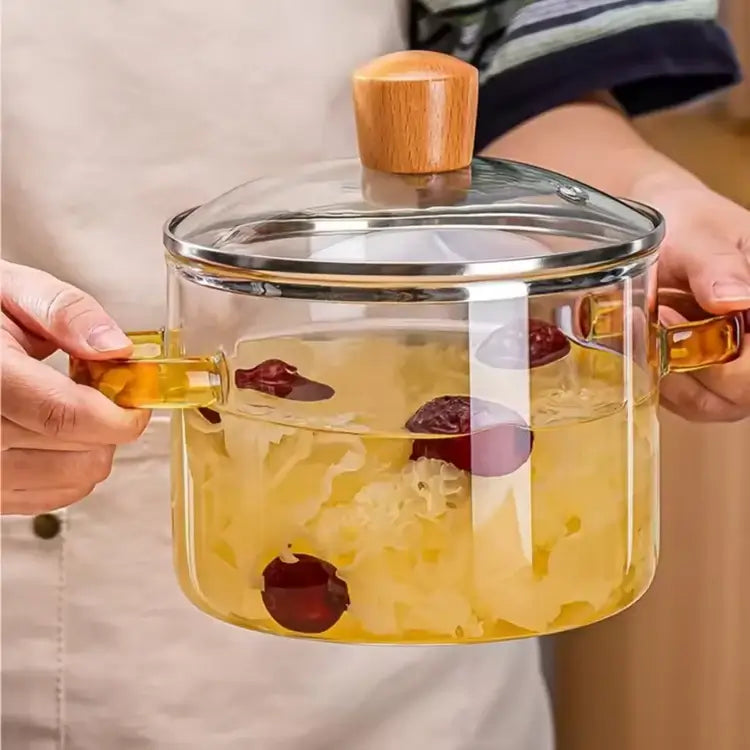 Olla de vidrio de 2600 Ml